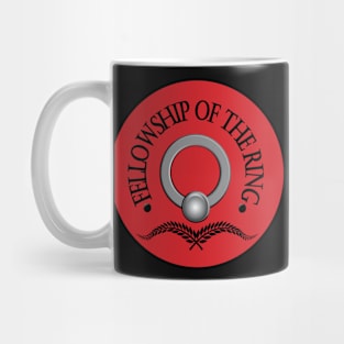 Fellowship of the Ring - Red Mug